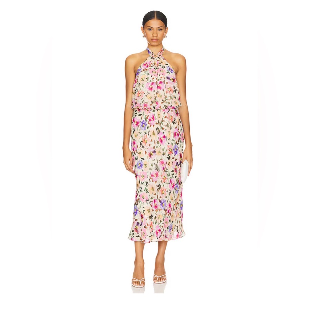 Favorite Daughter The Standout Dress in Prosecco Floral - XS - orig. $278